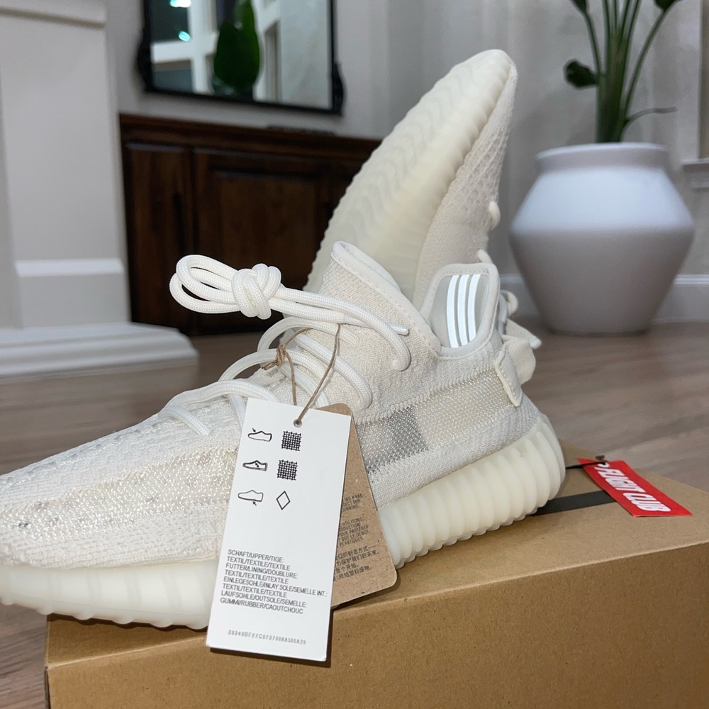 Yezzy boost 350 V2 Bone sneaker designer street streetwear workout running shoes